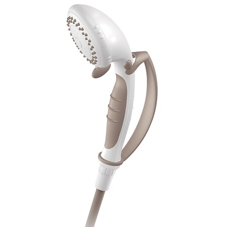 Creative Specialties Moen Home Care White 4 settings Showerhead 1.75 gpm DN8001CA